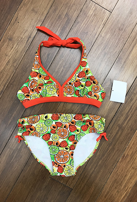 Girl's Two Pieces Swimwear