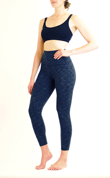 Spacedye High Waisted Legging 7/8 Length